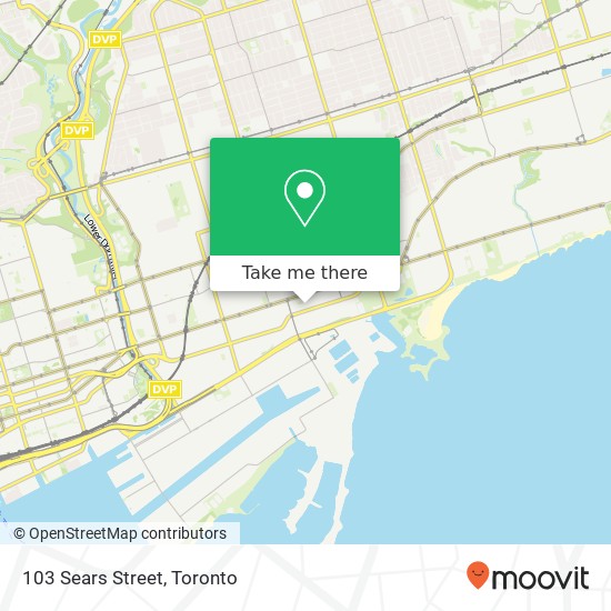 103 Sears Street map