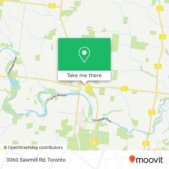 3060 Sawmill Rd map