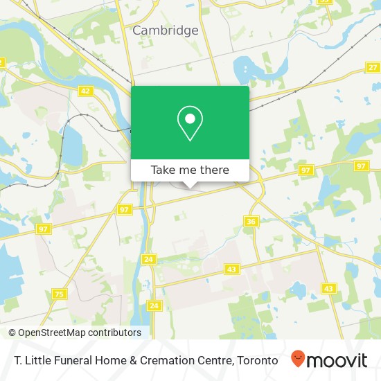 T. Little Funeral Home & Cremation Centre map