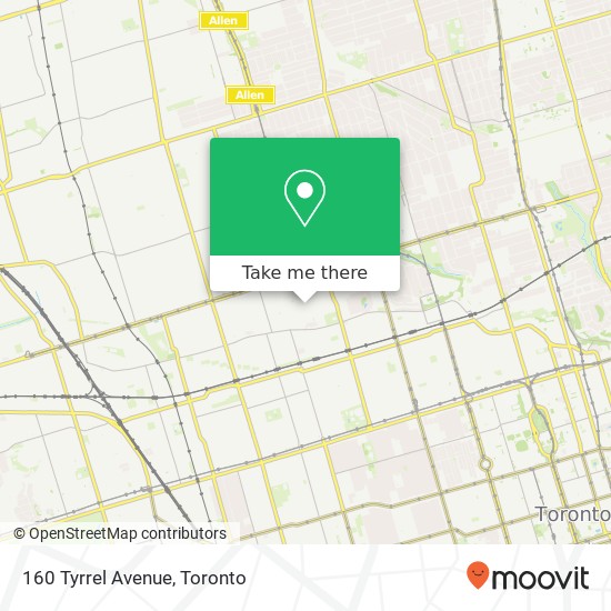 160 Tyrrel Avenue map