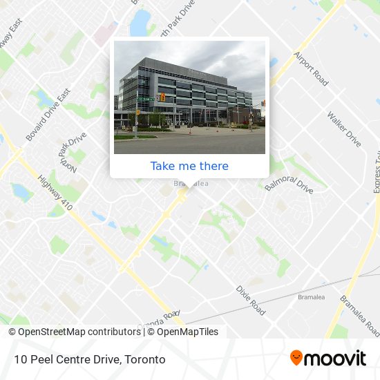 10 Peel Centre Drive map