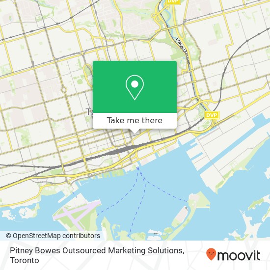 Pitney Bowes Outsourced Marketing Solutions map