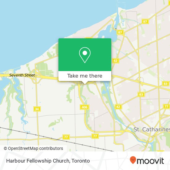 Harbour Fellowship Church map