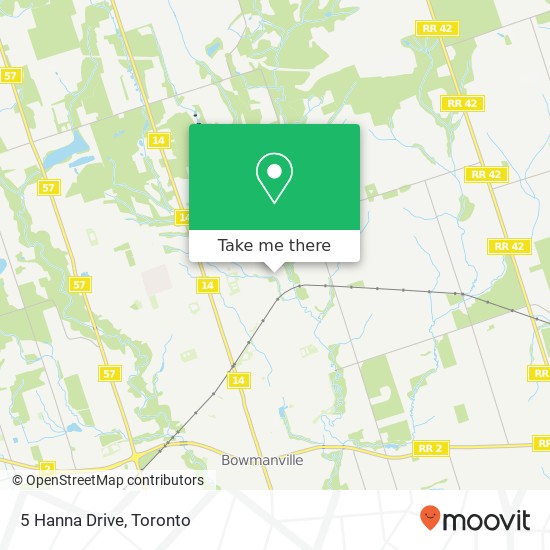 5 Hanna Drive map