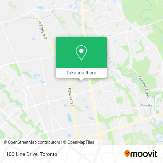 100 Line Drive map