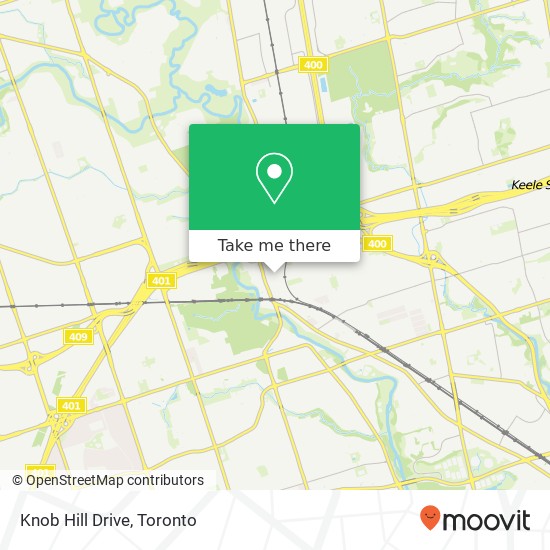 Knob Hill Drive map