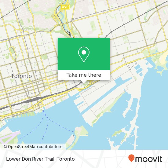 Lower Don River Trail plan