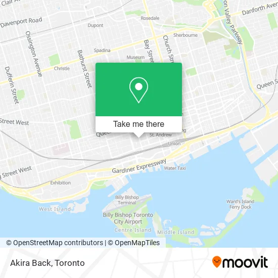 Akira Back map