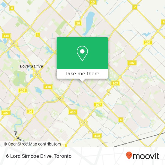 6 Lord Simcoe Drive plan