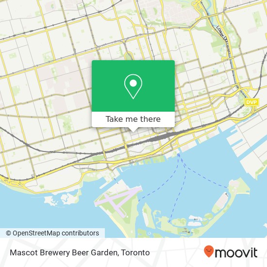 Mascot Brewery Beer Garden map