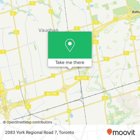 2083 York Regional Road 7 map