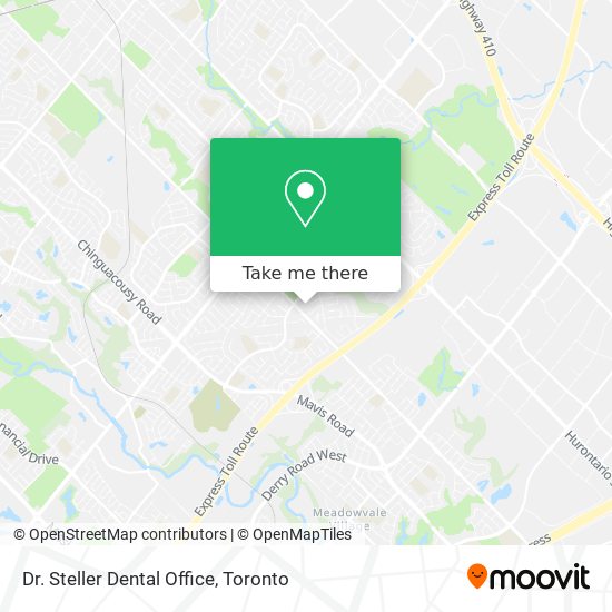 Dr. Steller Dental Office map