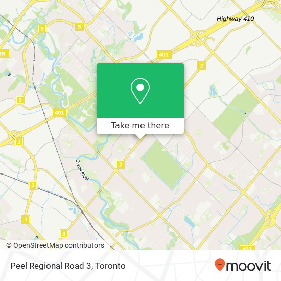 Peel Regional Road 3 plan