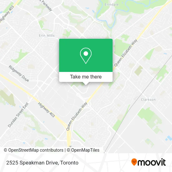 2525 Speakman Drive map