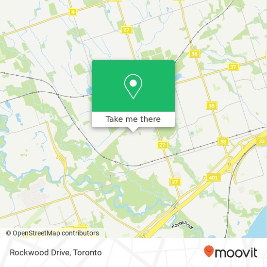 Rockwood Drive map