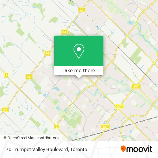 70 Trumpet Valley Boulevard map