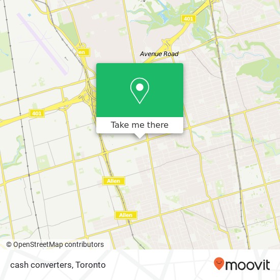 cash converters map