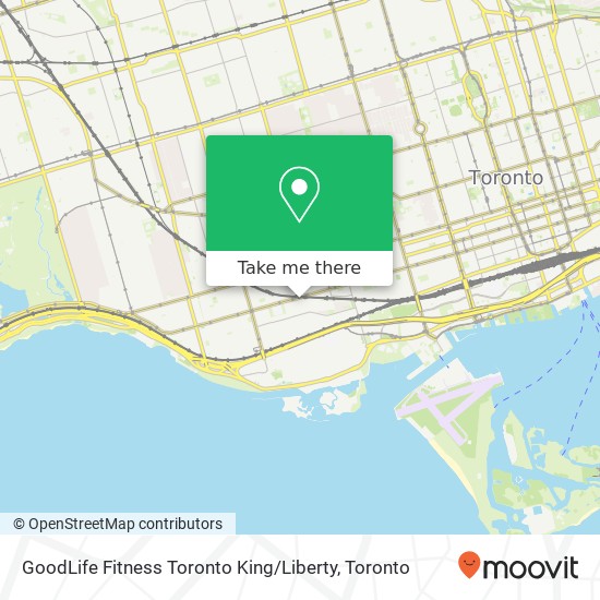 GoodLife Fitness Toronto King / Liberty plan