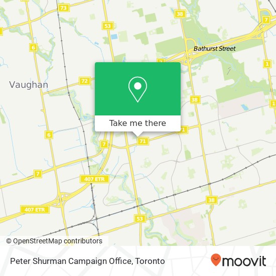 Peter Shurman Campaign Office map