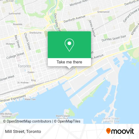 Mill Street map