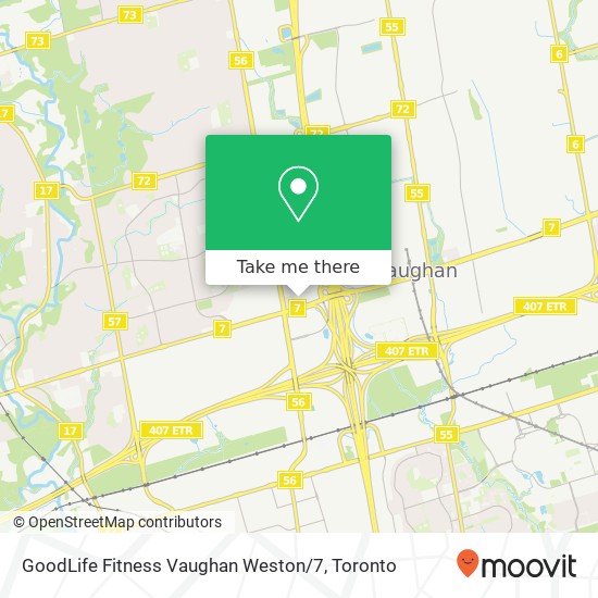 GoodLife Fitness Vaughan Weston / 7 plan