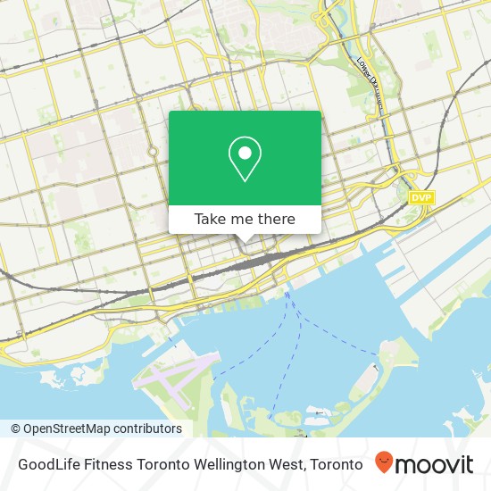 GoodLife Fitness Toronto Wellington West plan