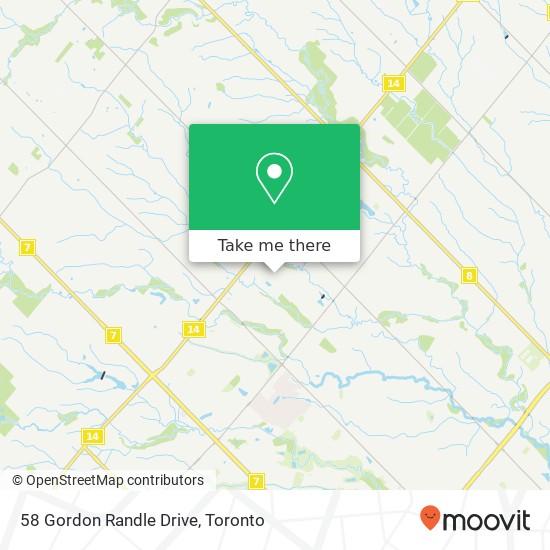 58 Gordon Randle Drive map