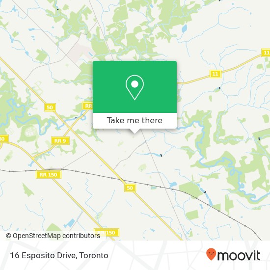 16 Esposito Drive map