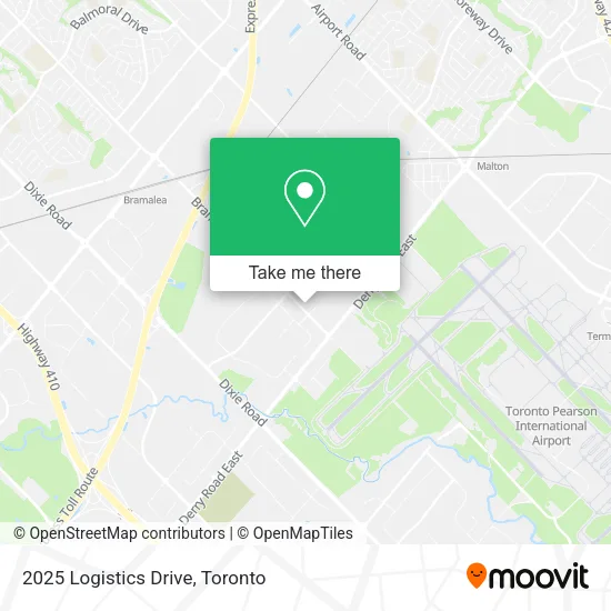 2025 Logistics Drive map