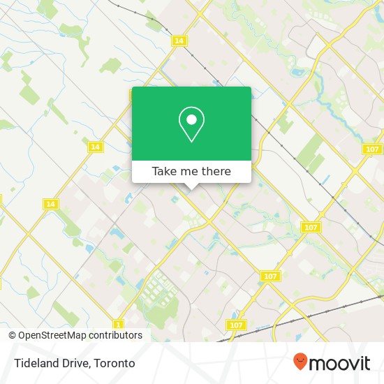 Tideland Drive map