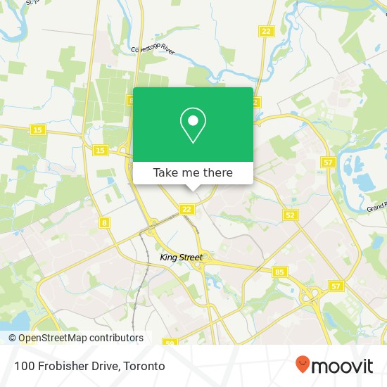 100 Frobisher Drive map