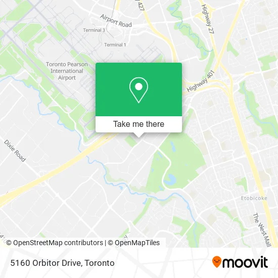 5160 Orbitor Drive map