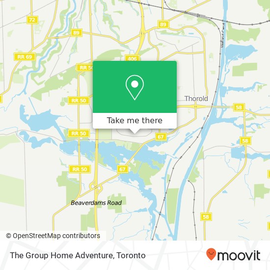 The Group Home Adventure map