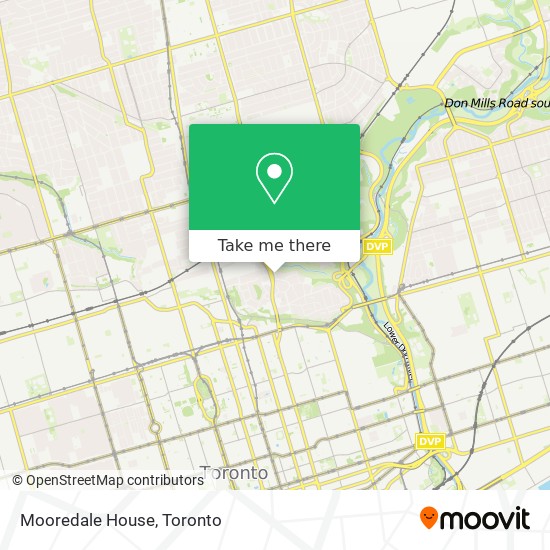 Mooredale House map