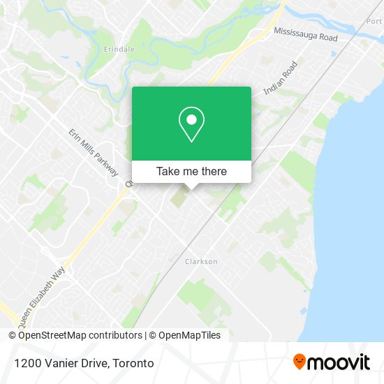 1200 Vanier Drive map