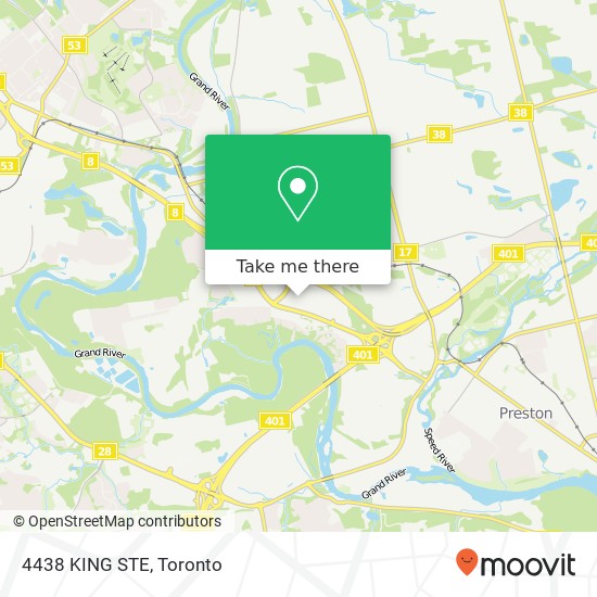 4438 KING STE map