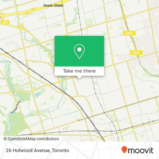 26 Holwood Avenue map