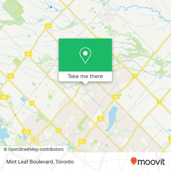 Mint Leaf Boulevard map