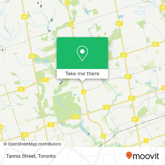 Tannis Street map