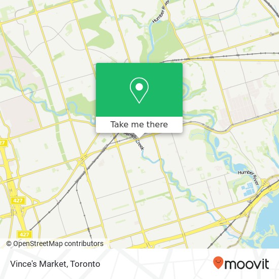 Vince's Market map