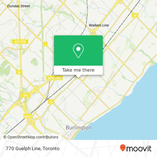 770 Guelph Line map