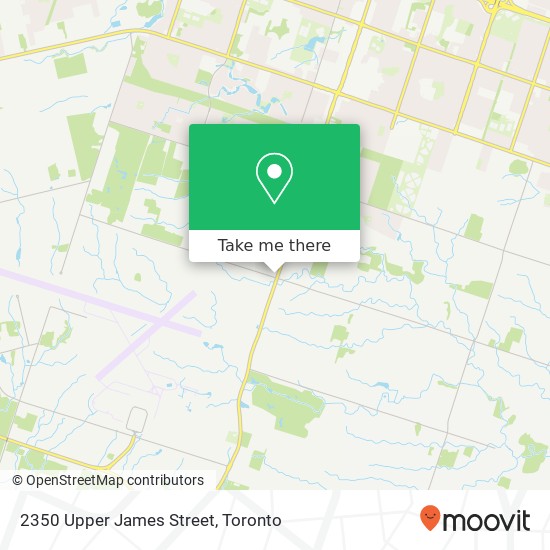 2350 Upper James Street map