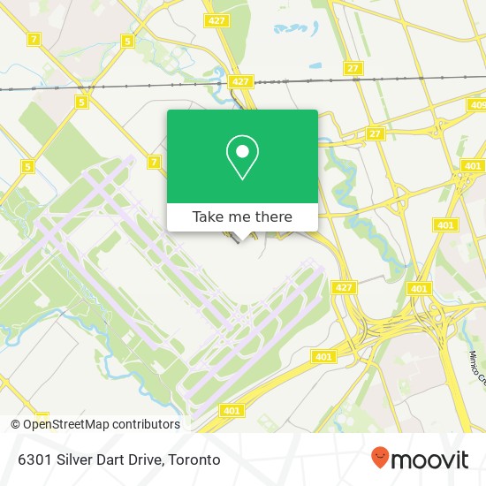 6301 Silver Dart Drive map