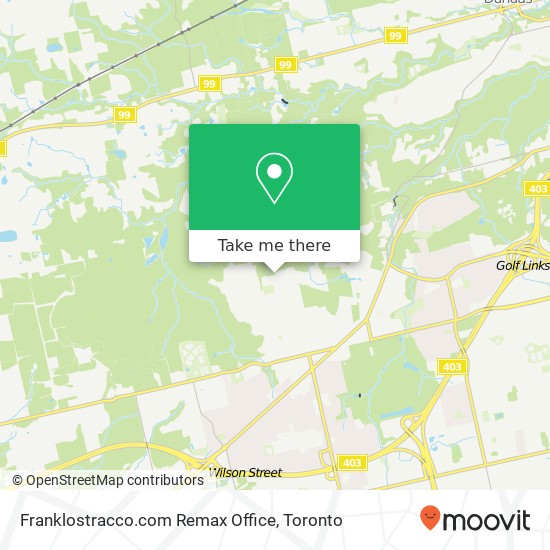 Franklostracco.com Remax Office map