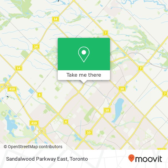 Sandalwood Parkway East plan