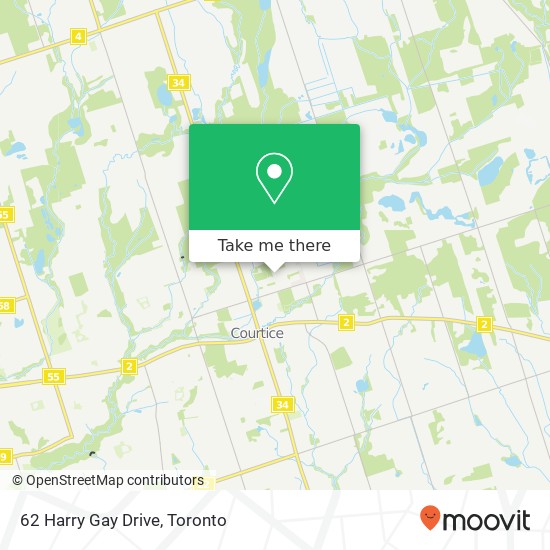 62 Harry Gay Drive map
