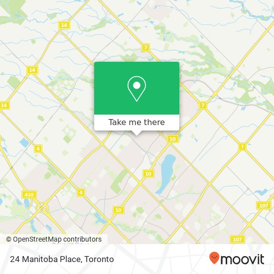 24 Manitoba Place map