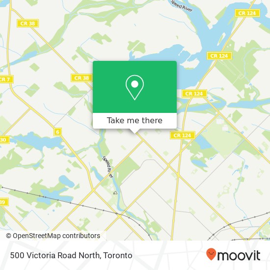 500 Victoria Road North map