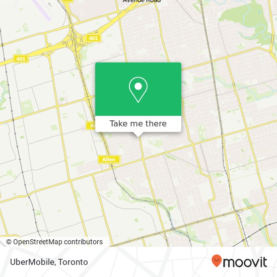 UberMobile map