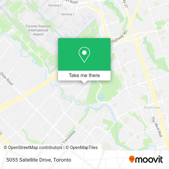 5055 Satellite Drive map